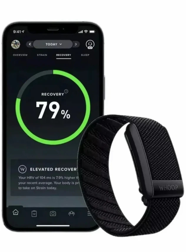 Whoop 4.0 Black с пробной подпиской на 30 дней