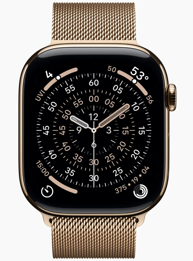 Apple Watch Series 11 Titanium Gold