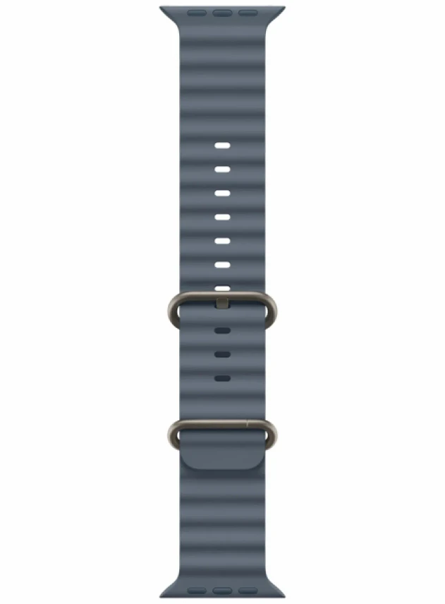 Apple Watch Ultra 3 49 мм Natural Titanium Anchor Blue Ocean Band