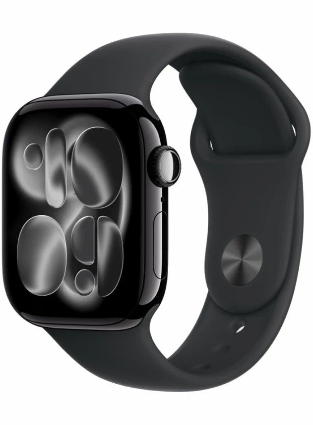 Apple Watch Series 11 42 mm Jet Black Aluminum Black Sport Band