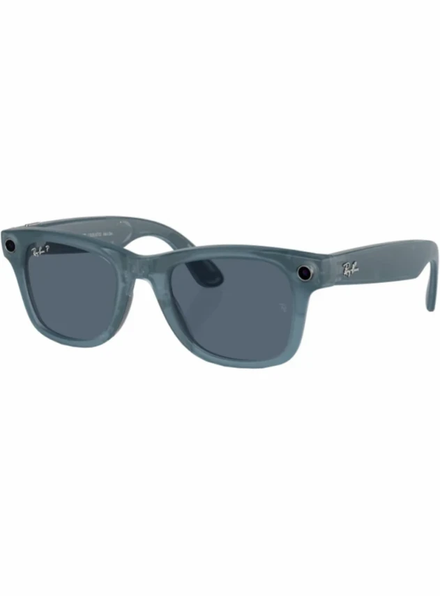 Умные очки Ray-Ban Meta Wayfarer (Синий матовый/Синий)