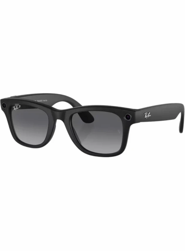 Умные очки Ray-Ban Meta Wayfarer (Черный матовый/Графит)