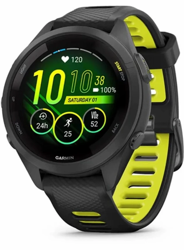 Garmin Forerunner 265S Чёрный/жёлтый
