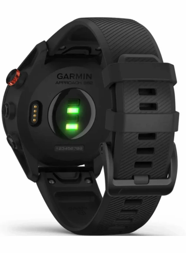 Garmin Approach S62 Black/Black Band
