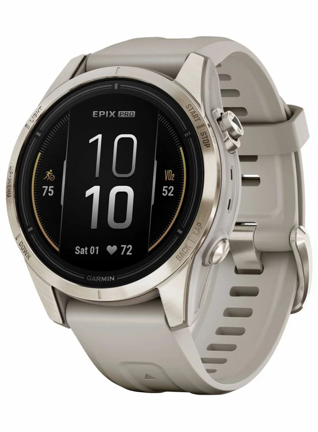 Garmin Epix Pro Gen 2 Sapphire 42 мм Мягкое золото/песок