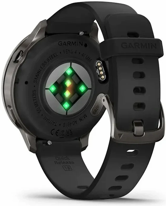 Garmin Venu 4 45 мм (черный/черный)