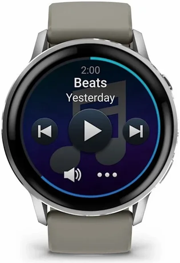 Garmin Venu 4 45 мм (серебристый/серый)