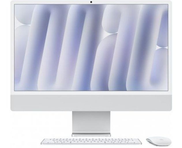 Apple iMac 24” 4.5K Retina, Apple M1 8C CPU, 8C GPU/16GB/256GB SSD, Серебристый Z12Q002NJ