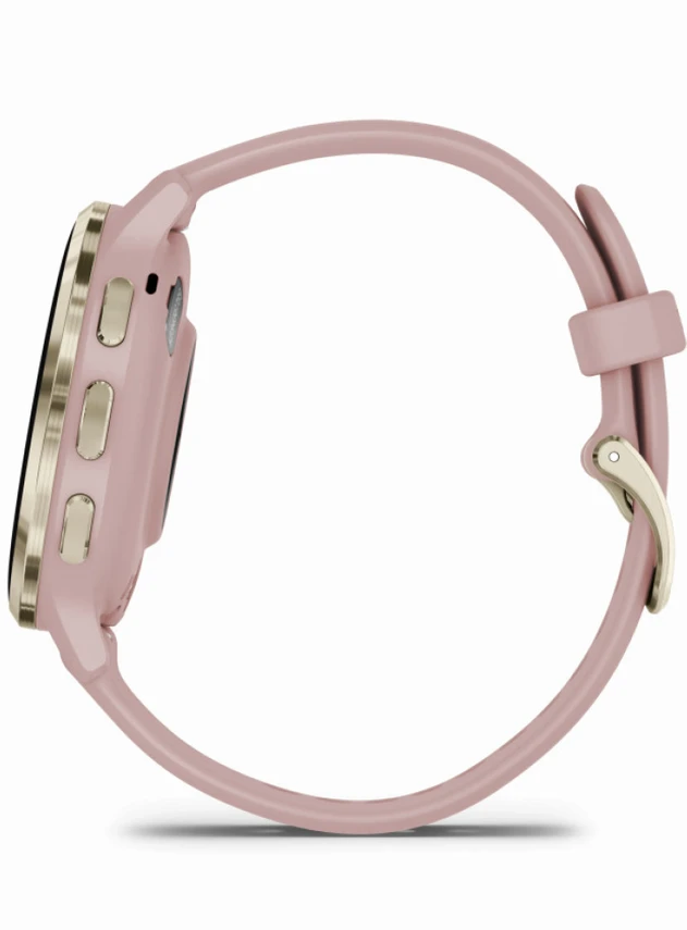 Garmin Venu 3S Розовый, с силиконовым ремешком