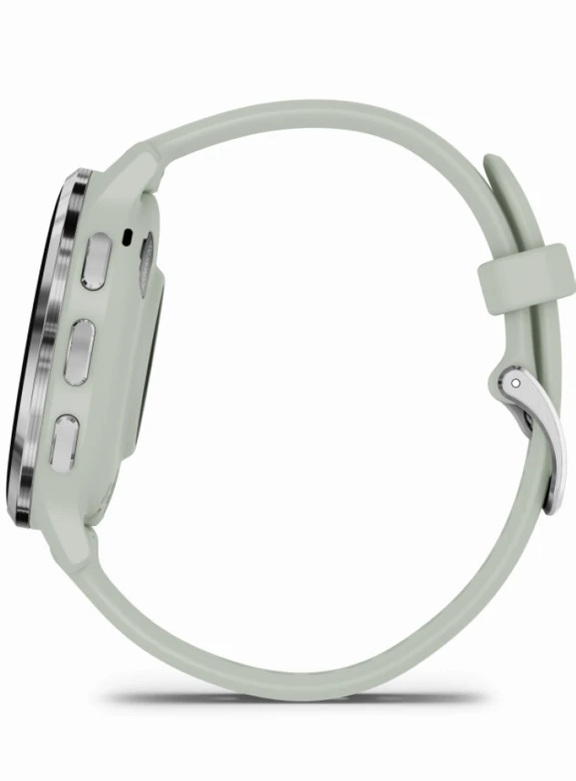 Garmin Venu 3S Шалфей, с силиконовым ремешком