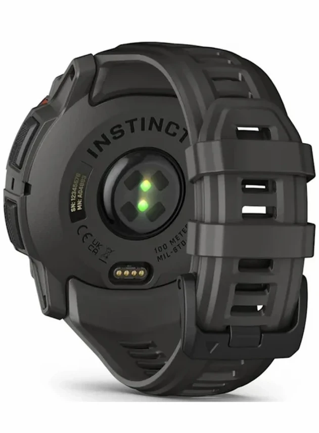 Garmin Instinct 3 Solar 50 мм Чёрный