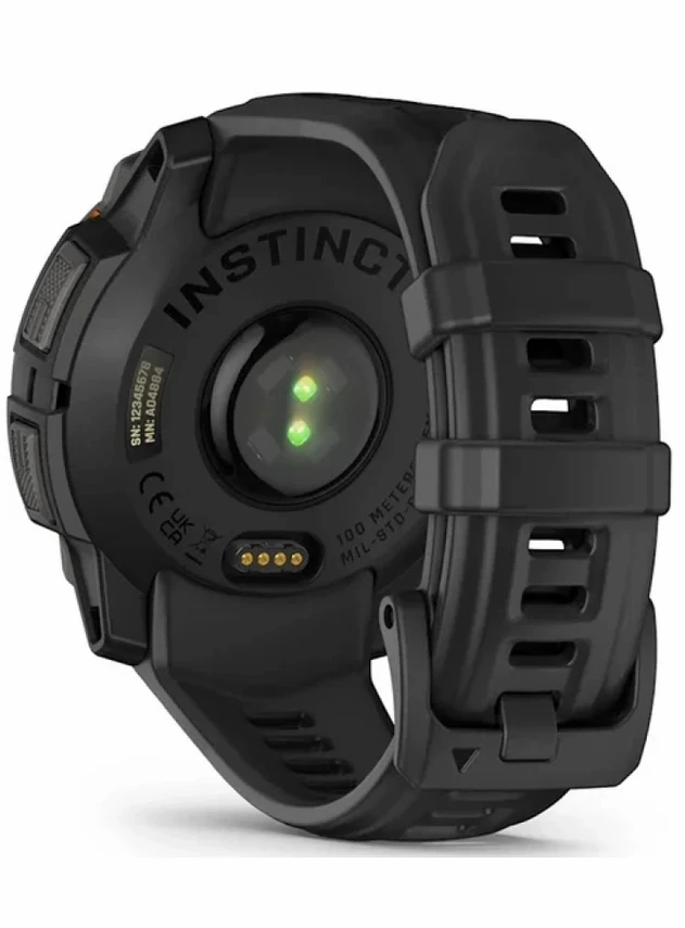 Garmin Instinct 3 Solar 45 мм Чёрный
