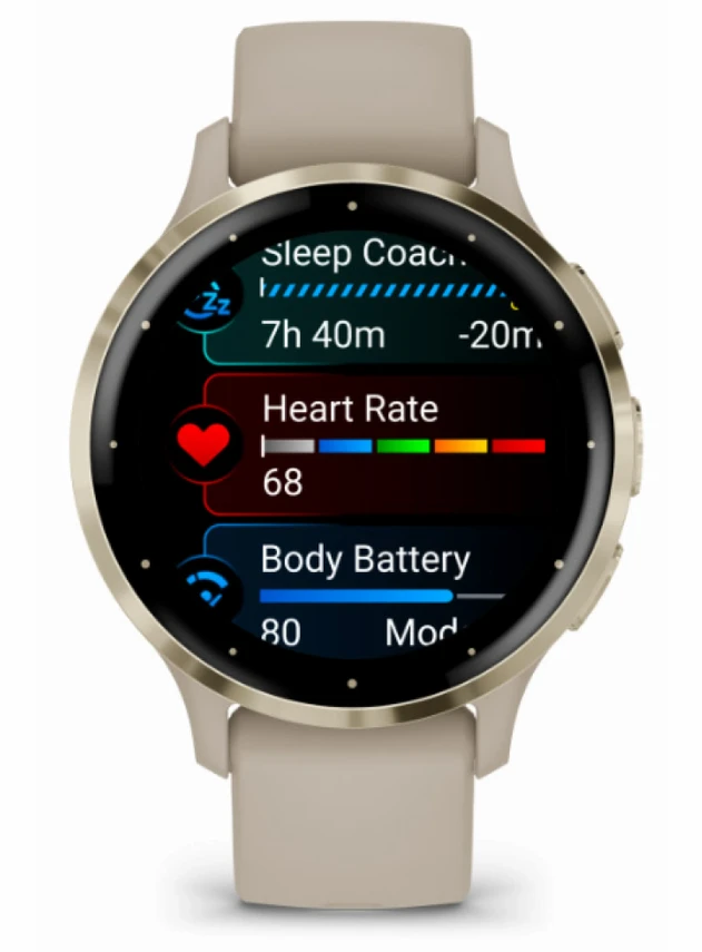 Garmin Venu 3S Френч-грей, с силиконовым ремешком
