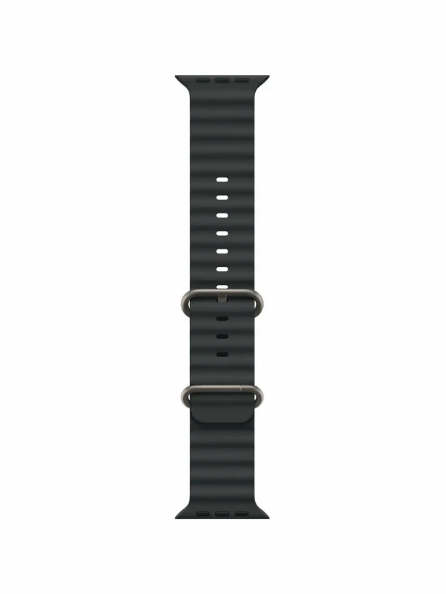 Watch Ultra 2, 49 mm, Natural, Ocean Band, Black