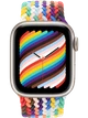 Apple Watch 8 45 мм Алюминий, Силикон/Ткань, Сияющая звезда, Радужный