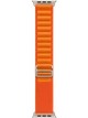 Apple Watch Ultra 165-210 мм Ткань Оранжевый