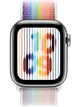 Apple Watch 8 41 мм Сталь, Нейлон, Серебристый, Радужный