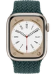 Apple Watch 8 45 мм Алюминий, Силикон/Ткань, Сияющая звезда, Тропический лес