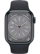 Apple Watch 8 41 мм Алюминий, Силикон, Тёмная ночь, Тёмная ночь