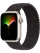 Apple Watch 8 45 мм Алюминий, Силикон/Ткань, Сияющая звезда, Чёрное единство