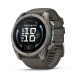 Garmin Fenix 9 - 51mm, Titanium with Pebble Gray Silicone Band