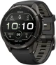 Garmin Fenix 9 Pro 51 мм (темно-серый, черный силиконовый ремешок)