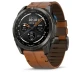 Garmin D2 Mach 2 Pro - 51 mm Carbon Gray DLC Titanium with Chestnut Leather Band