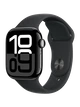 Apple Watch 10, 46 mm, Black Aluminium, Black Sport Band, M/L