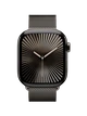 Apple Watch 10, 46 mm, Black Titanium Stainless steel, Black Milanese Loop