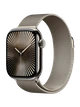 Apple Watch 10, 42 mm, Natural Titanium Stainless steel, Natural Milanese Loop