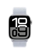 Apple Watch 10, 42 mm, Silver Aluminium, Blue Sport Loop