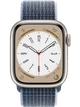Apple Watch 8 41 мм Алюминий, Нейлон, Сияющая звезда, Синий шторм