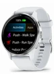 Garmin Venu 3 Белый, с силиконовым ремешком