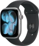 Apple Watch Series 11 46 mm Space Grey Aluminium Black Sport Band 