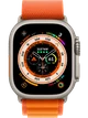 Apple Watch Ultra 130-160 мм Ткань Оранжевый