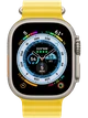Apple Watch Ultra 130-200 мм Фторэластомер Жёлтый
