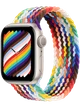 Apple Watch 8 45 мм Алюминий, Силикон/Ткань, Сияющая звезда, Радужный