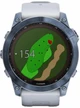 Garmin Fenix 7X Sapphire Solar Mineral Blue DLC Titanium / Whitestone Band