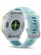 Garmin Forerunner 570 - 47mm Amp Yellow Aluminum with Translucent Whitestone/Turquoise Band