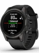 Garmin epix Pro Gen 2 – Sapphire Edition 47 mm Carbon Gray DLC Titanium with Black Band
