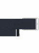 Плетеный люксовый ремешок для Whoop 5.0 SuperKnit Band Midnight with Titanium