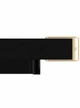 Плетеный люксовый ремешок для Whoop 5.0 SuperKnit Band Obsidian with Gold