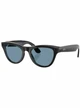 Умные очки Ray-Ban Meta Skyler (Черный глянцевый/Синий)