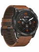 Garmin Epix Pro Gen 2 Sapphire 51 мм Карбоново-серый титан/каштановый, с кожаным и силиконовым ремешками