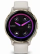 Garmin Venu 3S Слоновая кость, с силиконовым ремешком