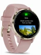 Garmin Venu 3S Розовый, с силиконовым ремешком