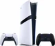 Sony PlayStation 5 Pro (2 геймпада, белый/черная полночь)