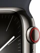 Watch 9 GPS, 45mm Graphite Stainless steel, Midnight Sport Band