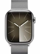 Watch 9 GPS, 45mm Silver Stainless steel, Silver Milanese Loop