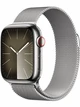 Watch 9 GPS, 45mm Silver Stainless steel, Silver Milanese Loop